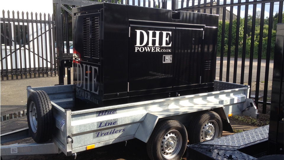 Cumbria Stage Hire 60KVA Generator